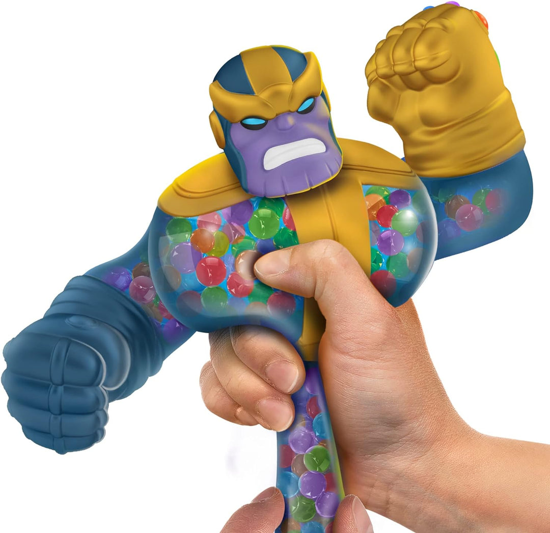 Heroes of Goo Jit Zu Marvel Versus Pack - Hulk vs Thanos, Squishy, Stretchy, Gooey Heroes, Perfect C