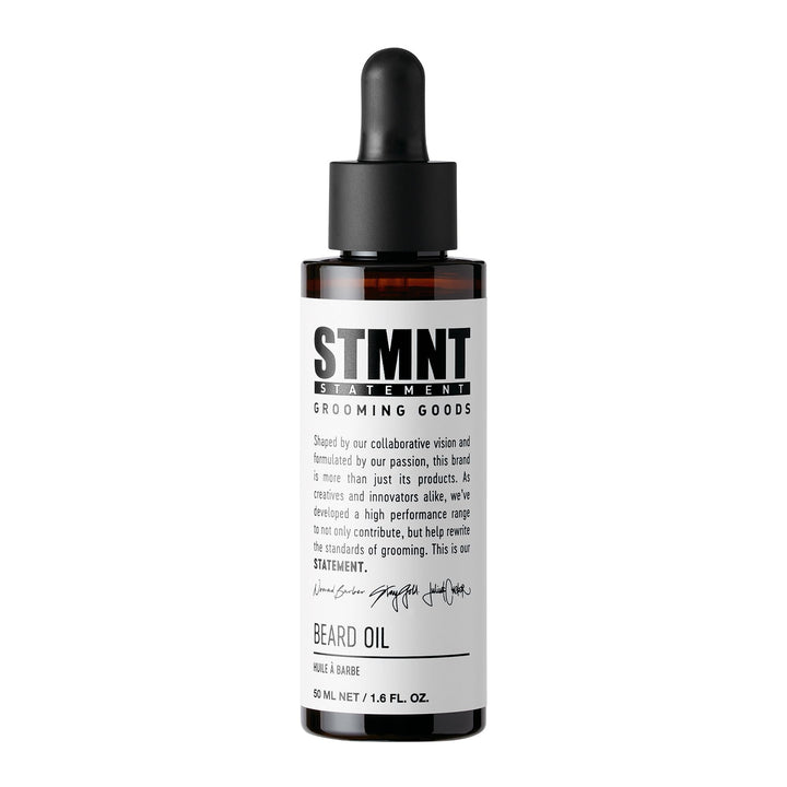STMNT STATEMENT GROOMING GOODS Beard Oil 50ml | Feuchtigkeitsspendendes Bartöl aus natürlichen Ölen