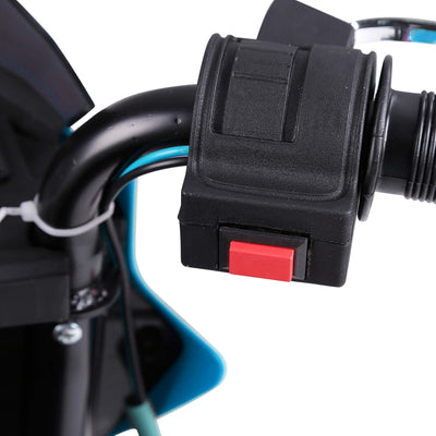 HOMCOM Kindermotorrad Kinder-Elektromotorrad Elektro-Motorrad für Kinder 3-6 Jahren Licht Musik MP3
