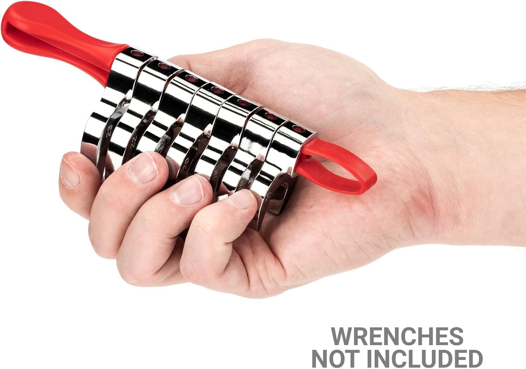 TEKTON ORG24407 1/2 Zoll Antrieb x 7 Zoll Hahnenfussschlüssel (rot) Rot 7 in., Rot 7 in.