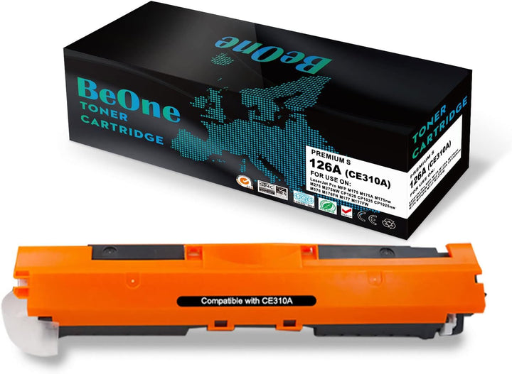 BeOne 1X 126A CE310A 130A CF350A Kompatible Tonerkartusche für Laserjet Pro 100 Color MFP M175 M175A
