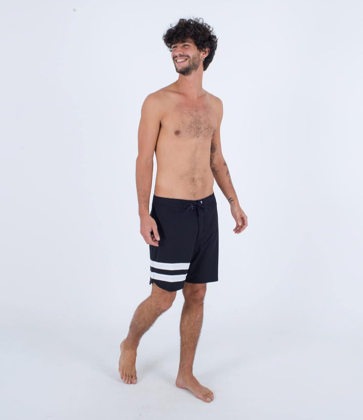 Hurley Herren Phantom-eco Block Party 18' Badeshorts für Herren 34 Schwarz, 34 Schwarz