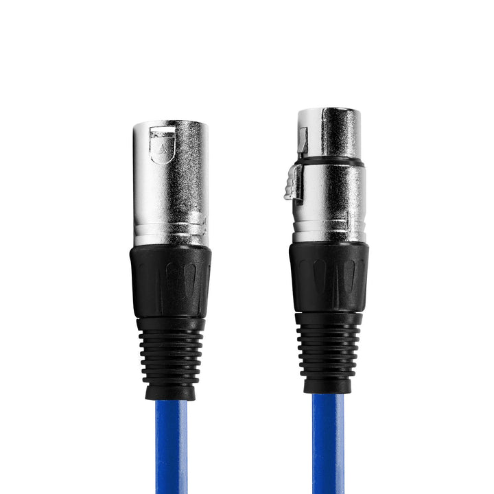 Neewer 6-Pack 1 Meter Audio Kabelkabel, XLR Stecker auf XLR Buchse Mikrofon Farbkabel (grün, blau, l