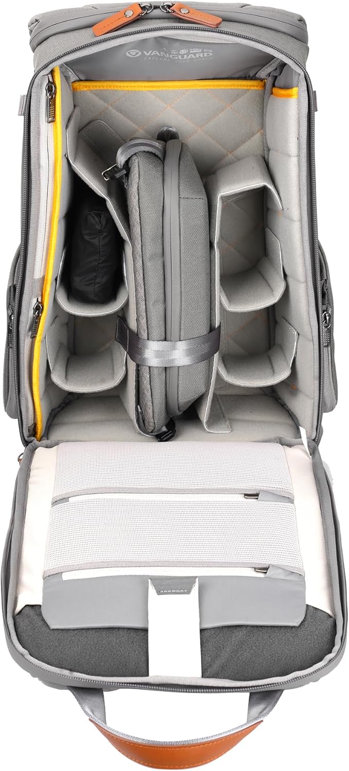 Vanguard VEO City B46 GY - Kamerarucksack grau - 23L Stylischer Fotorucksack Grau, Stylischer Fotoru