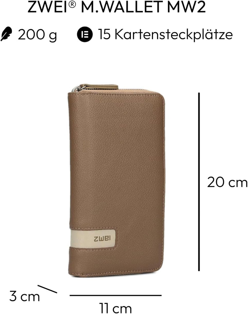 Zwei M.Wallet Wallet MW2 Hazel, Hazel