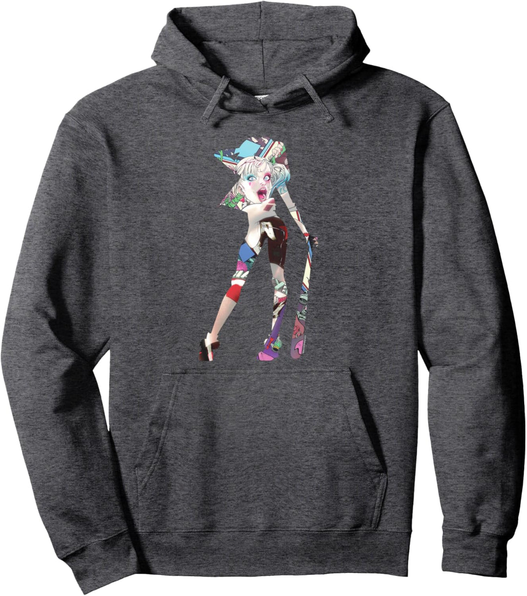 Harley Quinn Scene Inside Pullover Hoodie