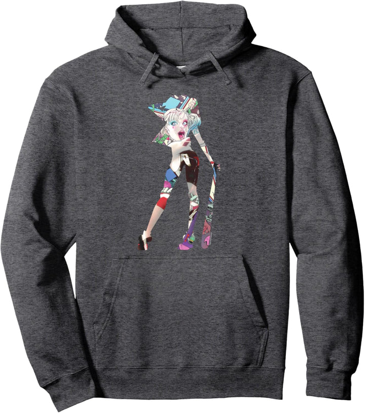 Harley Quinn Scene Inside Pullover Hoodie