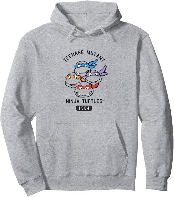 Teenage Mutant Ninja Turtles Head Group Logo Pullover Hoodie