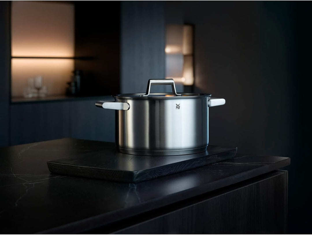 WMF Comfort Line Stielkasserolle 16cm ohne Deckel, kleiner Topf 1,4l, Kochtopf klein, Nudeltopf, Mil