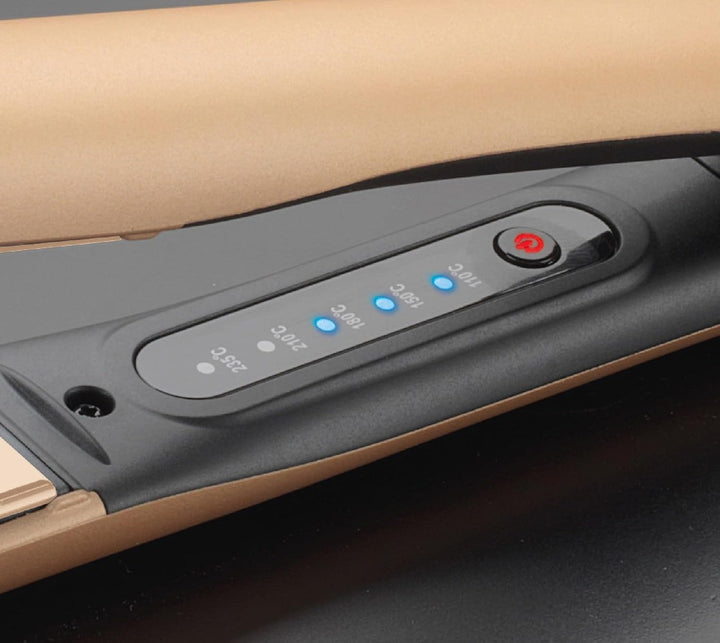 Diva Pro Styling Precious Metals Touch Glätteisen - Automatische Sicherheitsabschaltung - Einsatzber