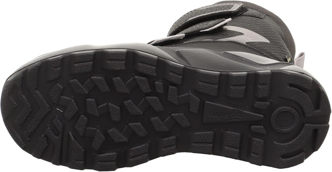 Superfit Jungen Rocket Warm Gefütterte Gore-tex Schneestiefel, Schwarz Grau 0000, 37 EU