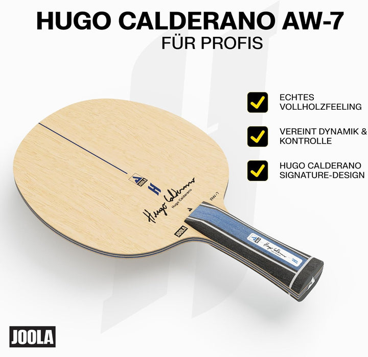 Joola Hugo Calderano AW-7 Tischtennisholz Konkav, Konkav