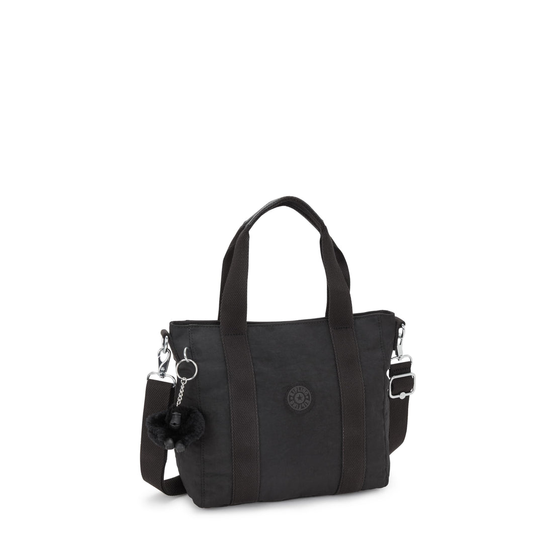 Kipling Damen Asseni Mini Tote Schwarz (Black Noir),33x21x14 cm (B x H x T), Black Noir