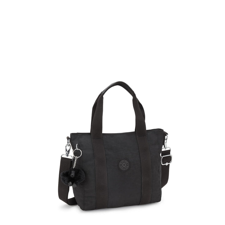 Kipling Damen Asseni Mini Tote Schwarz (Black Noir),33x21x14 cm (B x H x T), Black Noir
