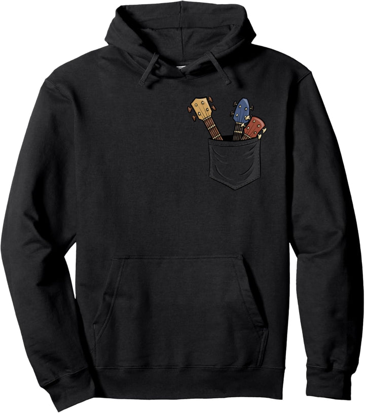 Lustige Uke Sammlung Einige Hawaii Ukulelen in Deiner Tasche Pullover Hoodie