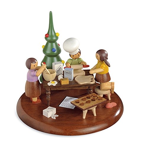 Rudolphs Schatzkiste Spieluhr Motivplattform für elektrische Spieldosen „In der Weihnachtsbäckerei''