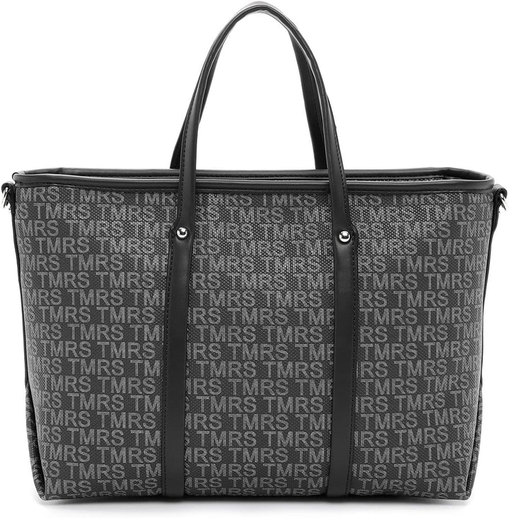 Tamaris Shopper Grace 31438 Damen Handtaschen Print Einheitsgrösse Black 100, Einheitsgrösse Black 1