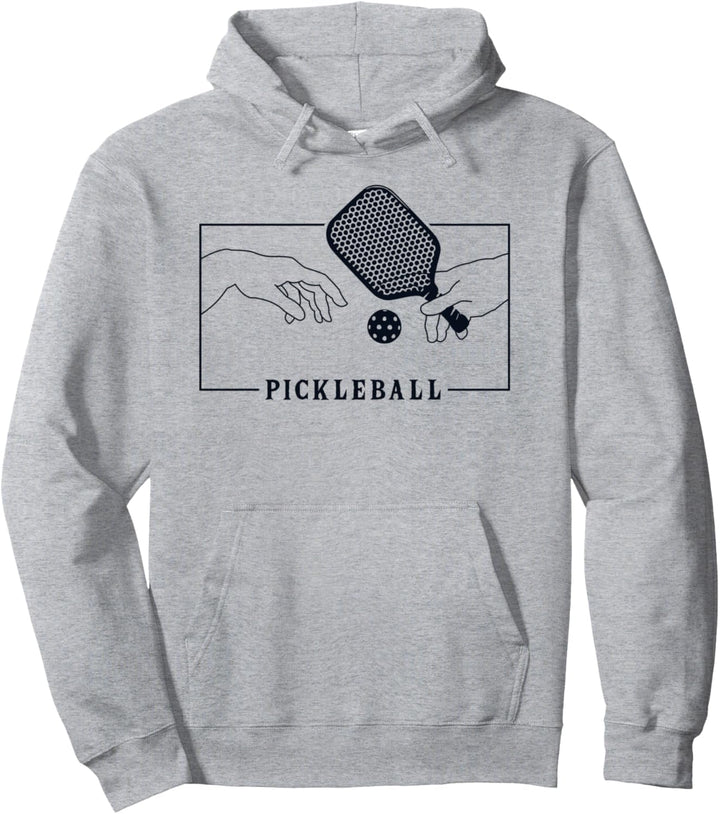 Michelangelo Creation of Adam Pickleball Pickleball Pullover Hoodie