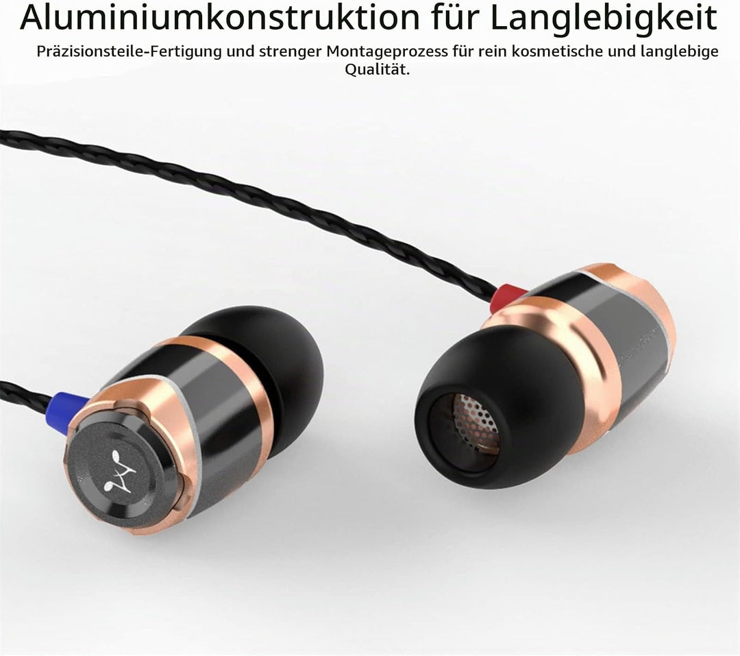 SoundMAGIC E10C High Fidelity Kopfhörer Smartphone Earbuds In Ear Noise Reduction Ohrhörer mit Mikro