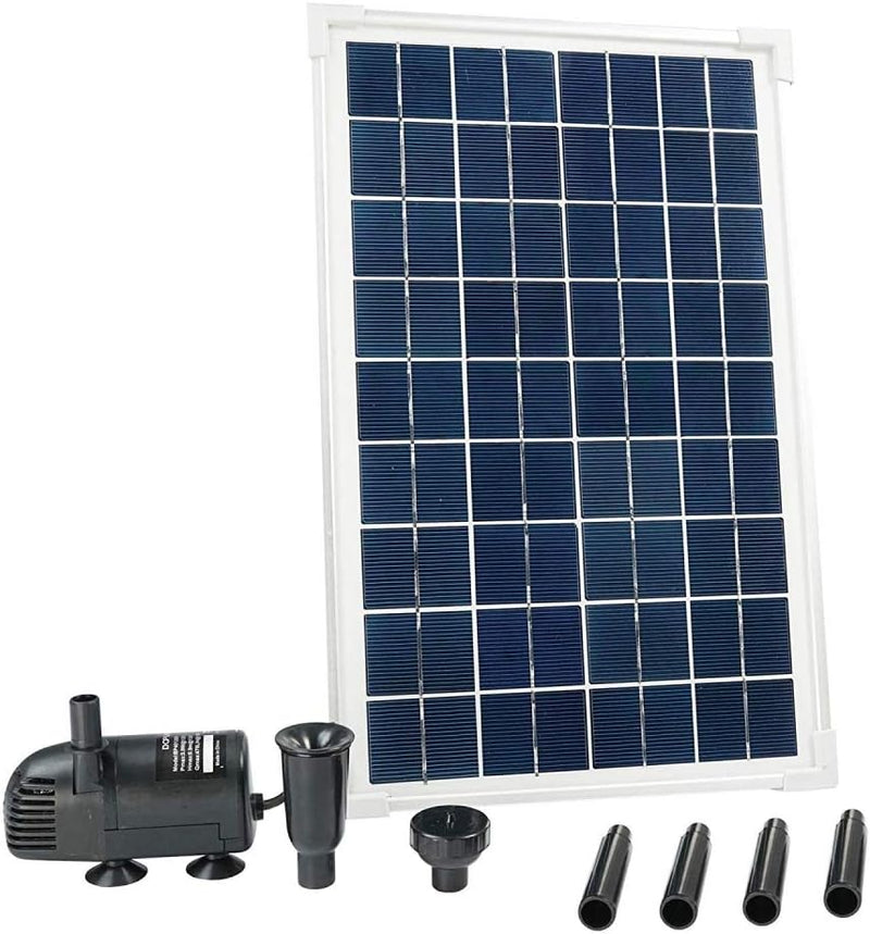 Ubbink Solarmax Pumpe mit Solarpanel und Akku inklusive, 1.000 l, mehrfarbig, 1x1x1 cm, 1351182