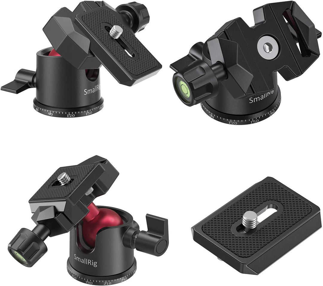 SMALLRIG Kamerastativ Leichtes Mini-Reisestativ aus Aluminium mit 1/4 Schraubbefestigung stativ für