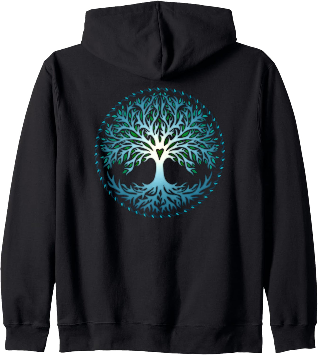 Yggdrasil, Keltischer Baum des Lebens, tree of life, Natur Kapuzenjacke