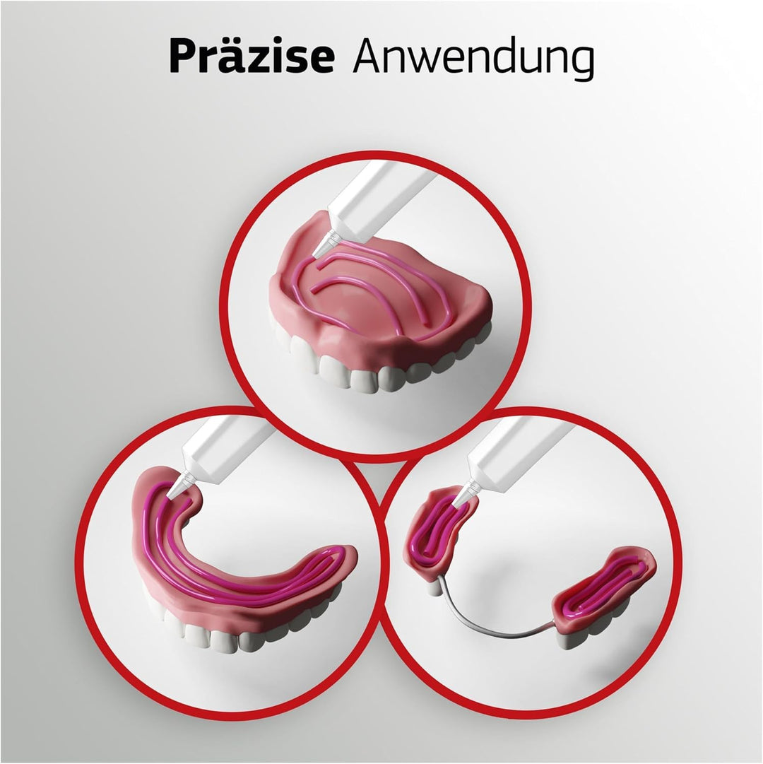 Blend-a-dent Plus Barriere Gegen Speisereste Premium Haftcreme Frisch, für Voll- und Teilprothesen,