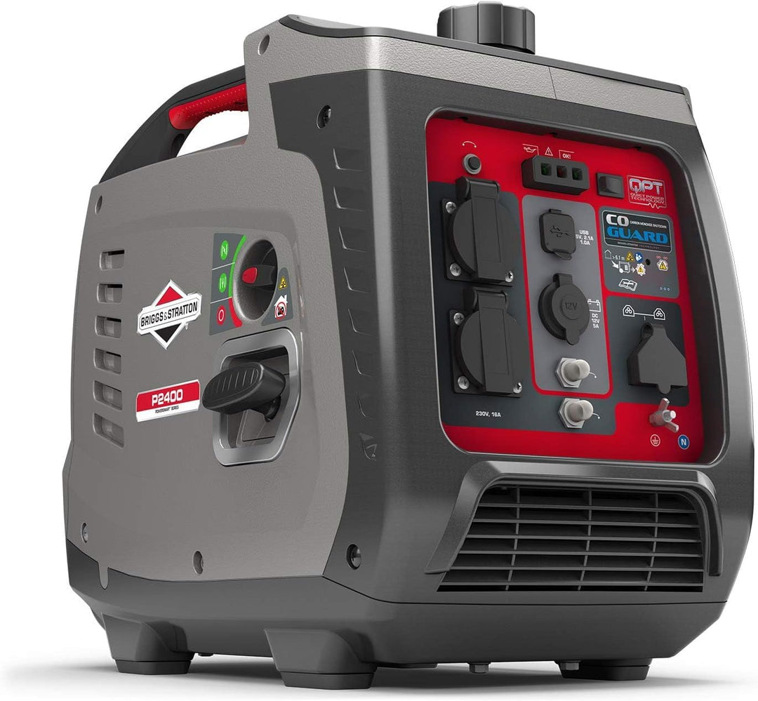 Briggs & Stratton 030800 Benzin Inverter Stromerzeuger Generator der PowerSmart Serie P2400 & Stratt