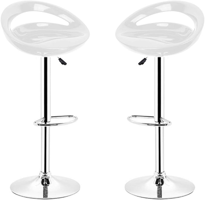 XDAILUYYDS Barhocker 2er Set aus ABS-Kunststoff, Minimalistische Leisure, Drehstuhl, Höhenverstellba