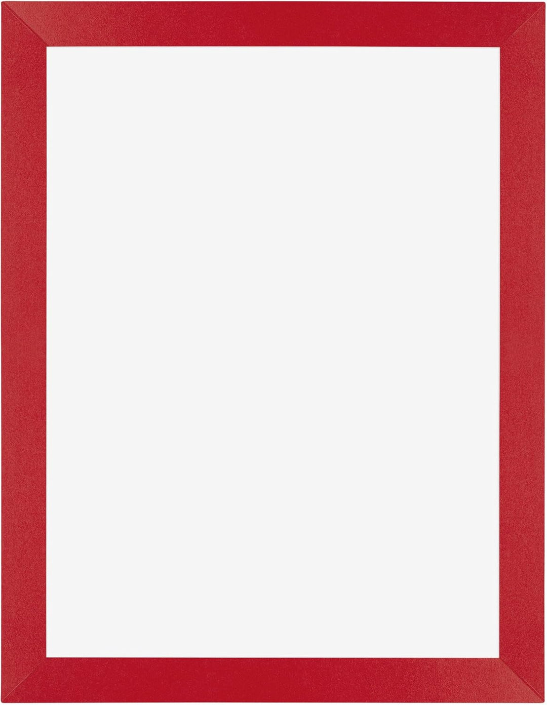 yd. Your Decoration - Bilderrahmen 75x100 cm - Rot - Bilderrahmen aus MDF mit Acrylglas - Antireflex