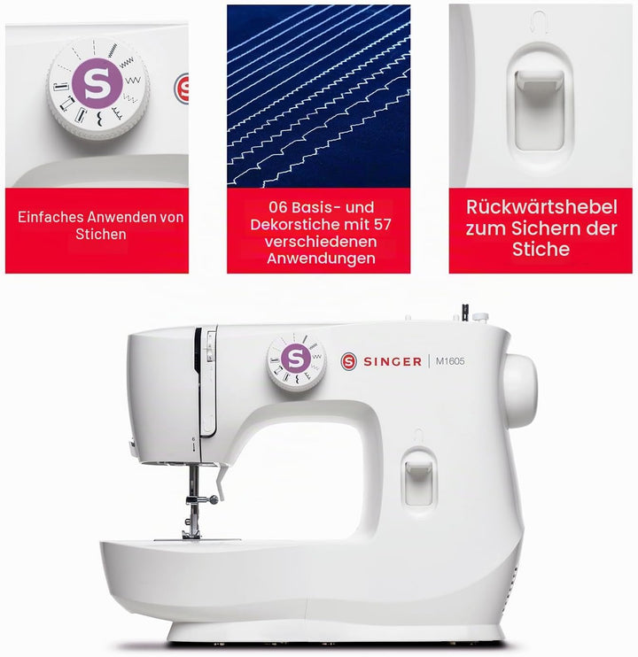 Singer-M1605 Nähmaschine