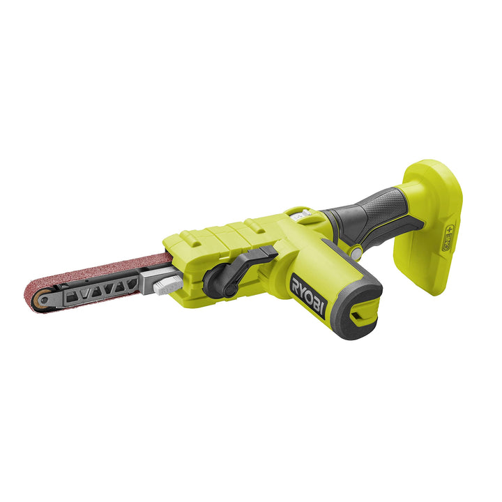 RYOBI 18 V ONE+ Akku-Bandfeile R18PF-0 (Bandlänge 457 mm, Schleifbreite 13 mm, manuelle Geschwindigk
