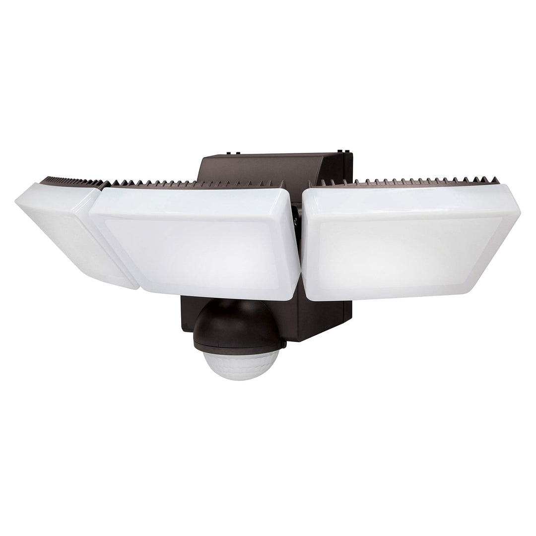 IQ Group Batterie LED Strahler, moderne Aussenleuchte mit 180 Grad Bewegungsmelder, Lampe IP44 für A