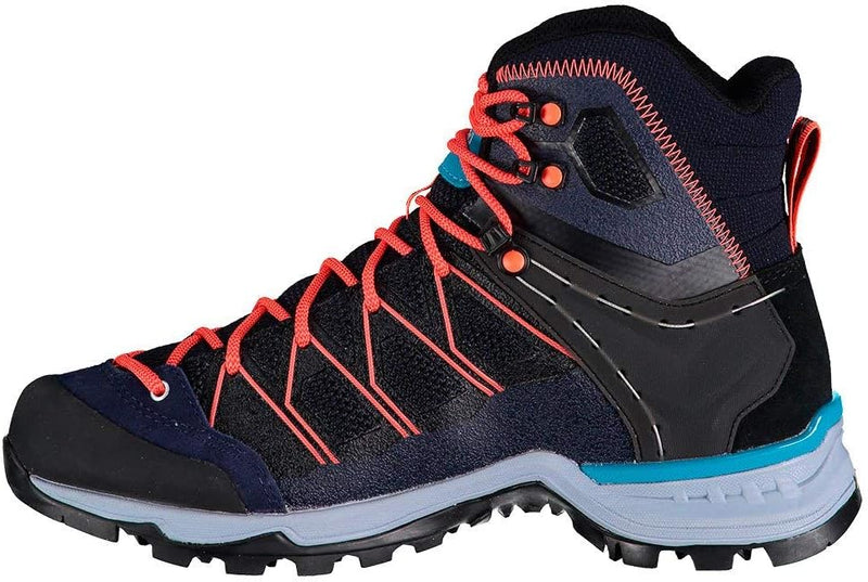 Salewa Damen Ws MTN Trainer Lite Mid GTX Trekking-& Wanderstiefel 40 EU Premium Navy Blue Fog, 40 EU