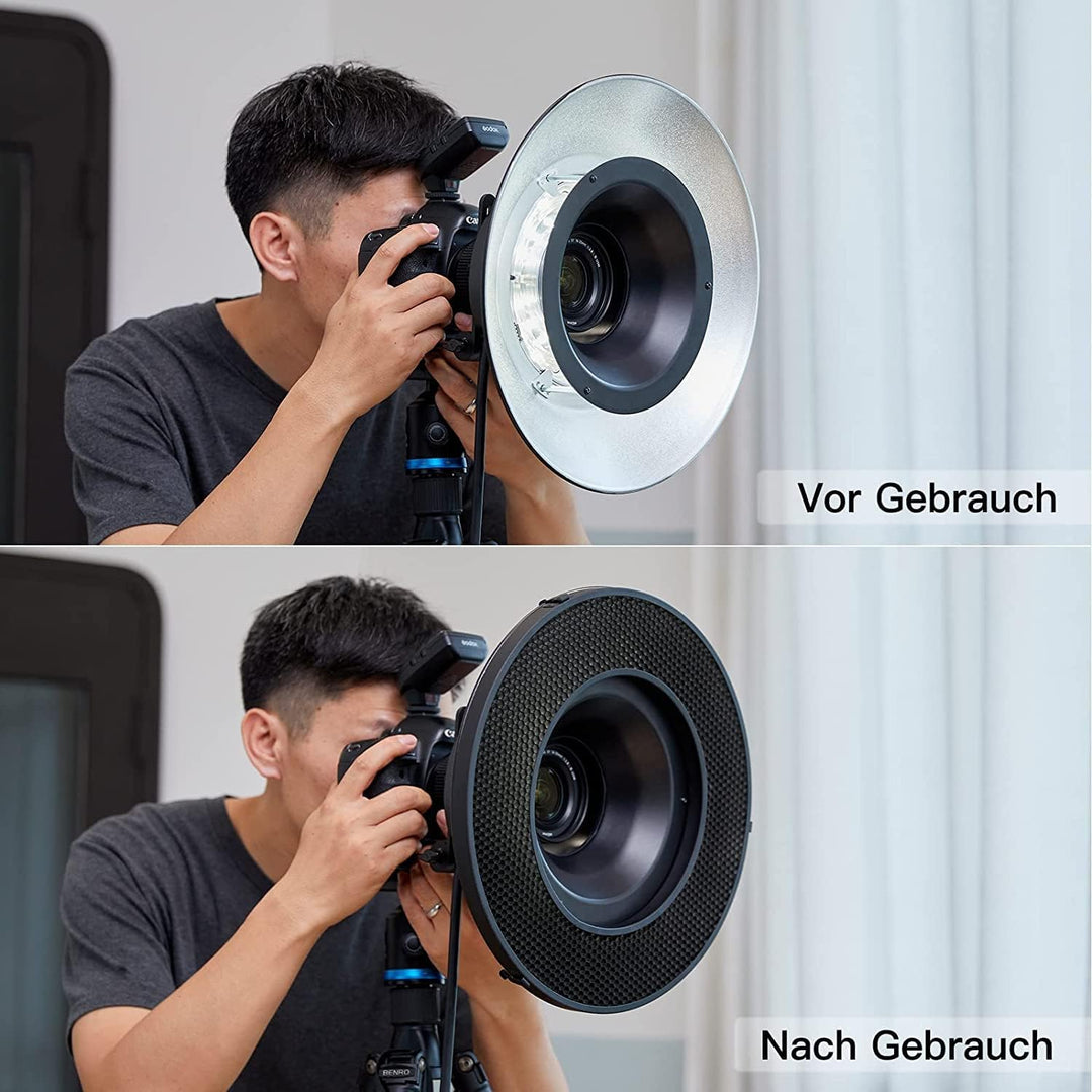 Godox R200-RHC20 Wabengitter für R200 Ringblitz Kopf Reflektor