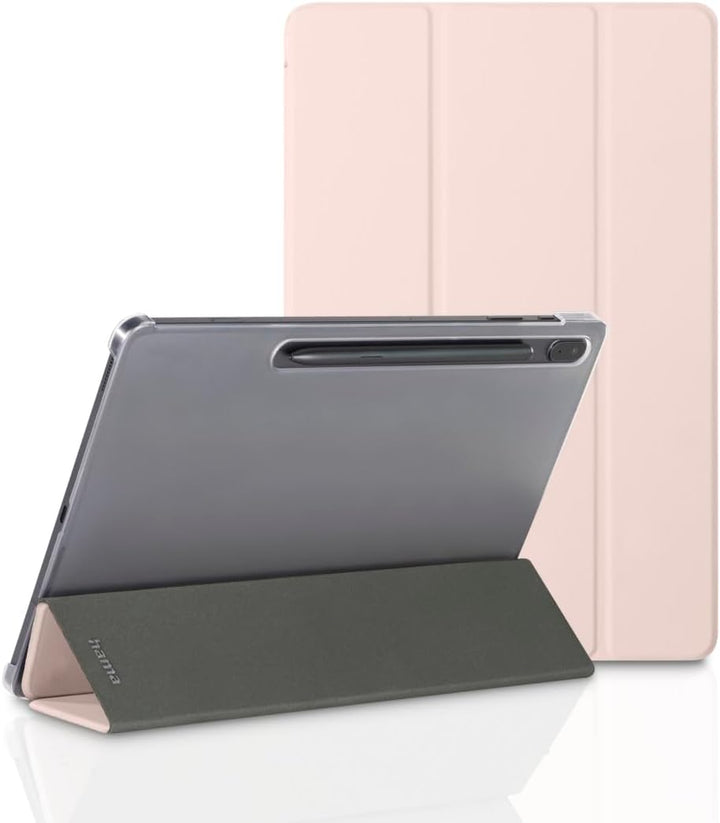Hama Hülle für Samsung Galaxy Tab S7 FE/S7+/S8+ 31,5 cm 12,4 Zoll (aufklappbares Case für Samsung Ta