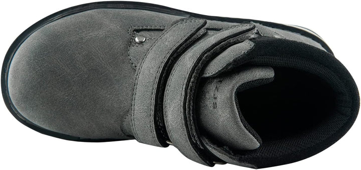 TZJS Unisex Kinder Klassische Stiefel Jungen Mädchen Baby Winterstiefel Mit Klettverschluss Wasserdi