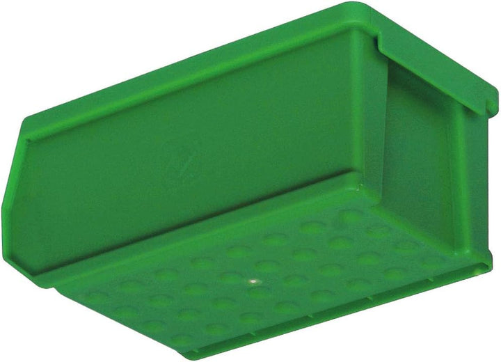 BRB Set - 25x Sichtstapelkästen Profi LB5, grün, Inhalt 0,85 Liter, LxBxH 175x100x75 mm inkl. 3 verz