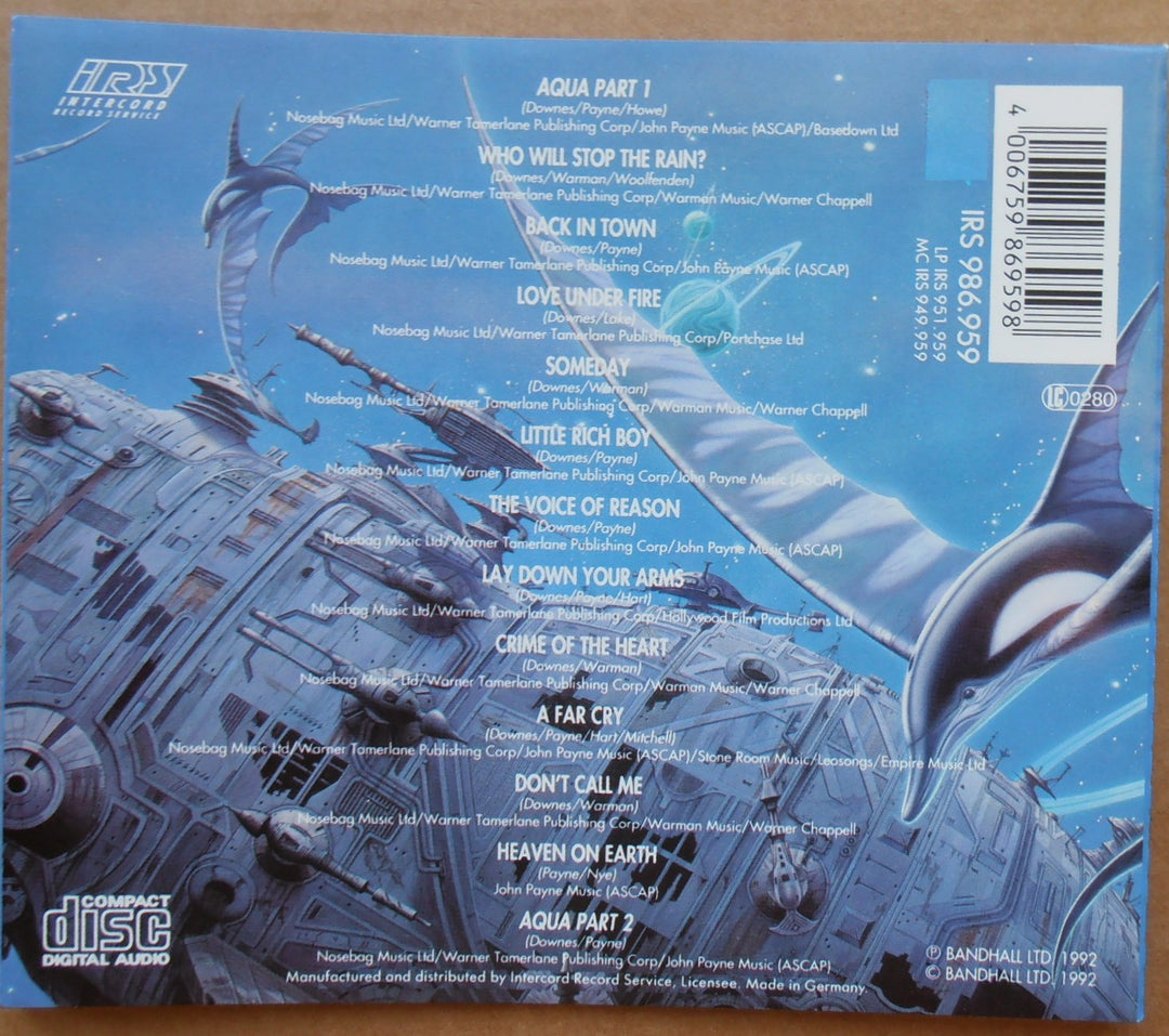Aqua (1992), Audio-CD
