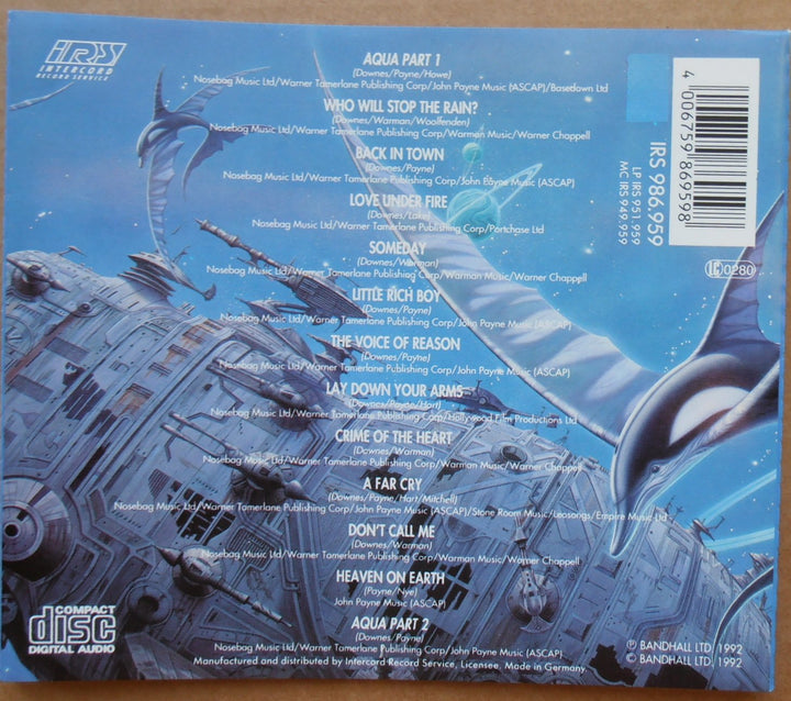 Aqua (1992), Audio-CD