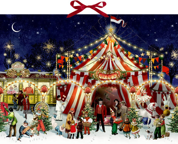 Wandkalender – Ein Besuch im Weihnachtszirkus, Kalender