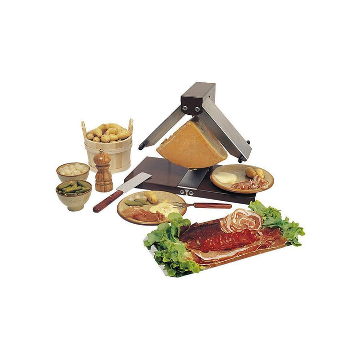 Bron Coucke 202.070 Breziliere, Edelstahl, Original & Casselin CCR Raclette-Messer, Silber (Holz) Bu