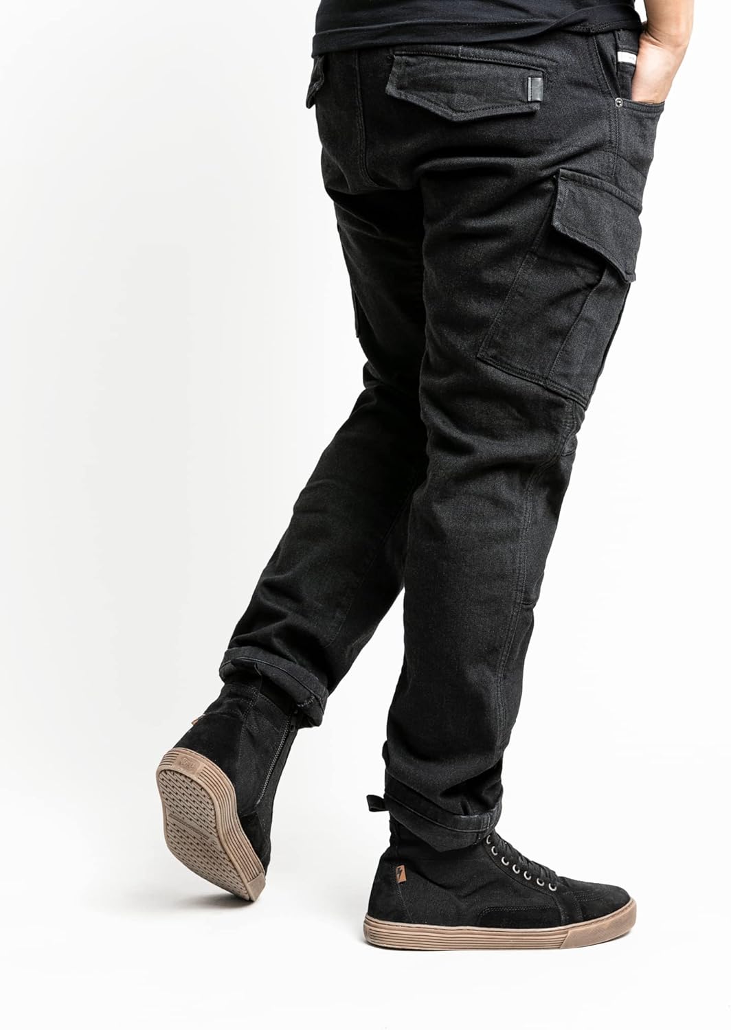 John Doe Herren Defender Motorradhose (1er Pack) L30 Schwarz, L30 Schwarz