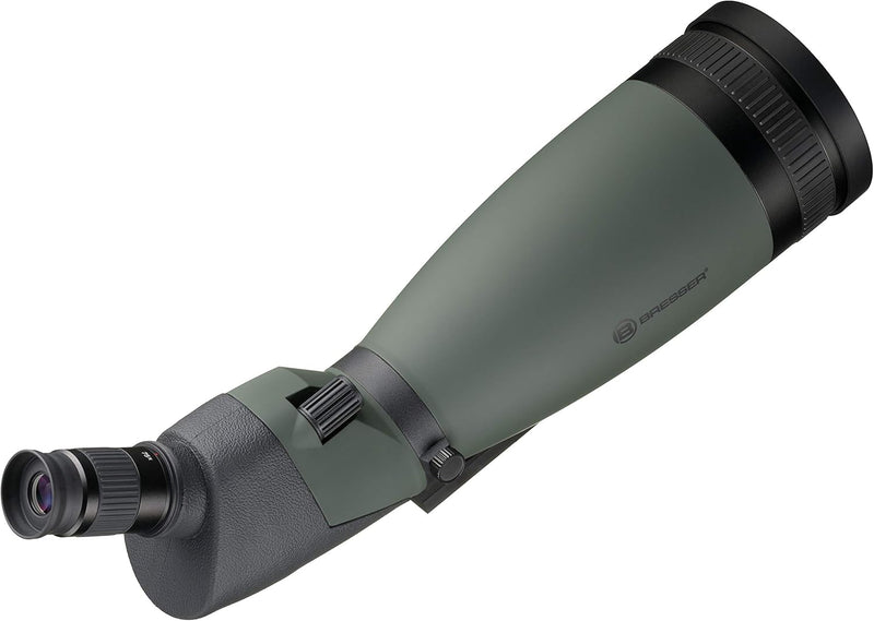 Bresser Spektiv Pirsch 25x-75x100, wasserdicht mit stufenloser Zoomfunktion und voller Mehrschichtve