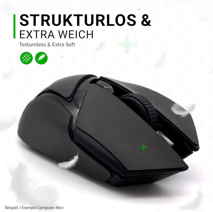 SensoryBoost Maus Grip Tape – kompatibel mit Logitech G502 (inkl. Zuschnitt-Pad) Schweissabsorbieren
