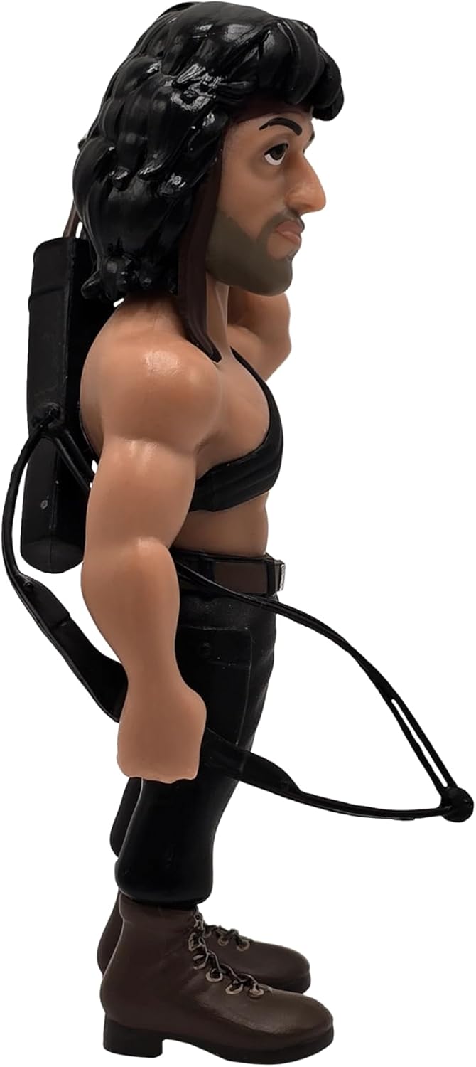 MINIX Rambo Figur mit Bogen - Rambo - Sammlerstücke 12 cm für Ausstellung, Geschenkidee für Kinder u