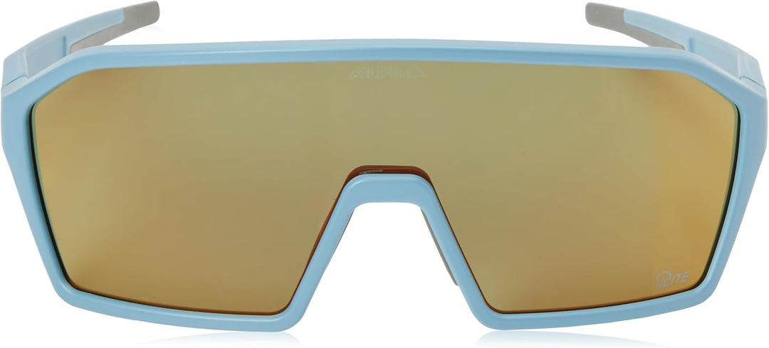 ALPINA RAM Q-LITE - Verspiegelte Sport- & Fahrradbrille Für Erwachsene, kontrastverstärkend, Beschla