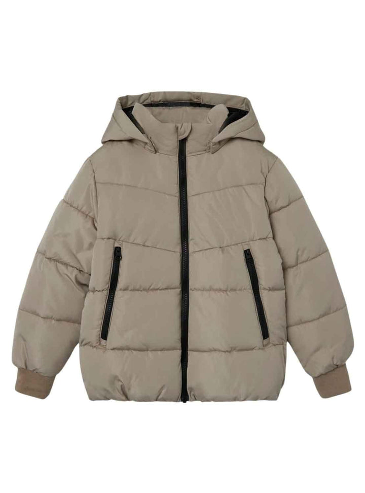 NAME IT Jungen Nkmmusic Puffer Jacket Tb Pufferjacke 128 Weathered Teak, 128 Weathered Teak