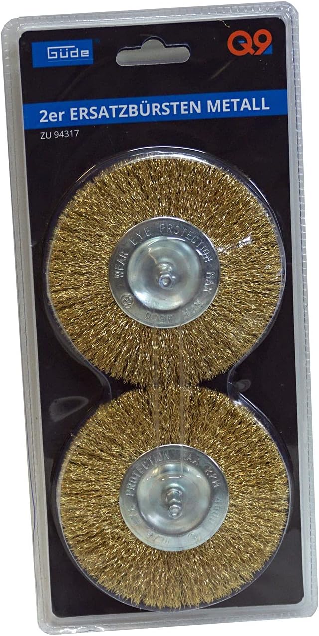 Ersatzbürsten 2er Set, Metall