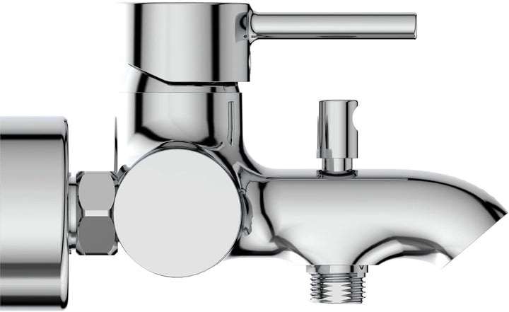 Ideal Standard BC199AA Ceraline Badearmatur Aufputz Chrom Wanne Aufputz, Chrom Wanne Aufputz